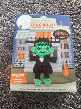 Crochet Kit - Friendly Frank (Green)